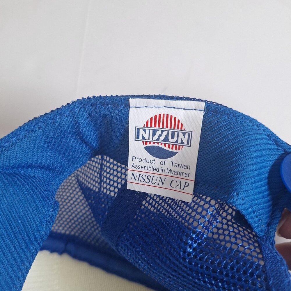 Duke Basketball Blue & White Trucker Hat With Mesh Back - Picture 3 of 4